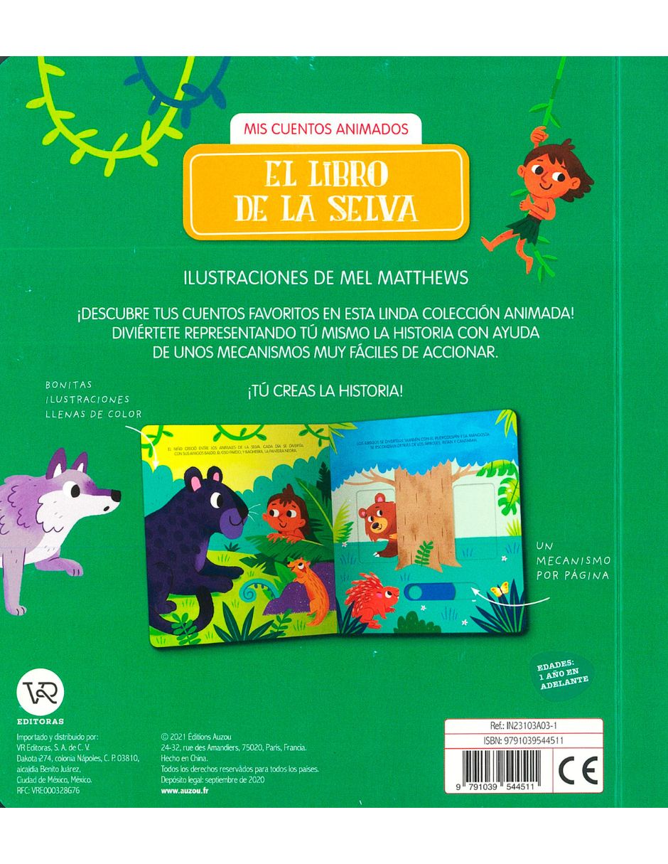 El Libro de la Selva, Mis Cuentos Animados de Auzou 5