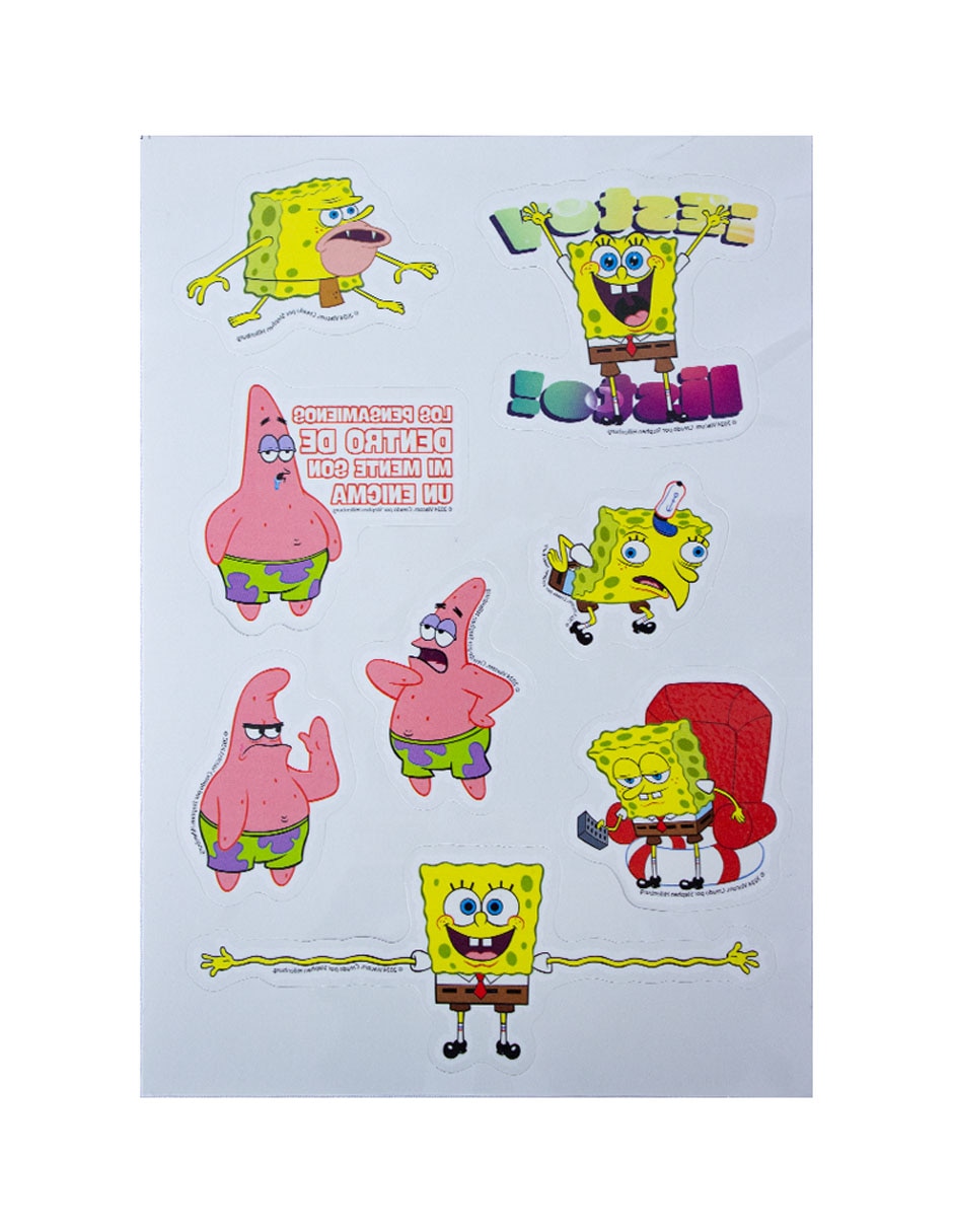 Calcomanía Bob Esponja 2