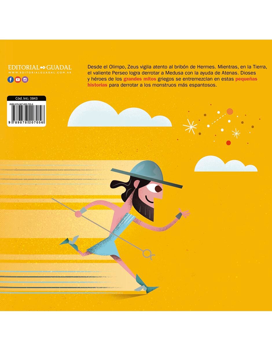 Libro Pequeñas Historias de Otros Grandes Mitos Griegos de Editorial Guadal 2