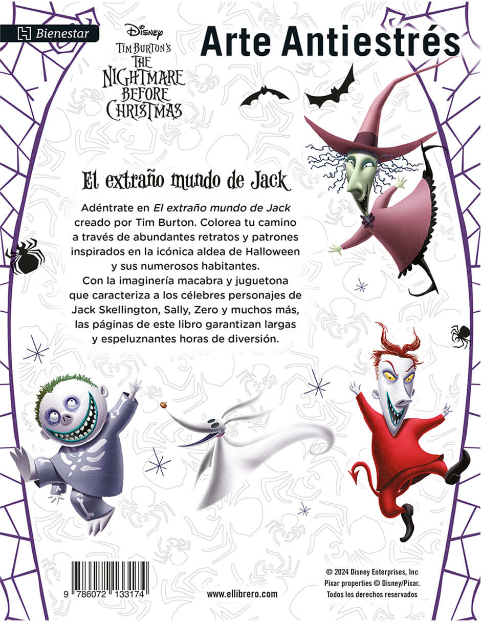 Libro Arte antiestrés: El extraño mundo de Jack de Graciela Iniestra Ramírez
