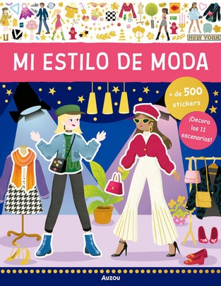 Libro Libro de Stickers Mi Estilo de Moda de Auzou