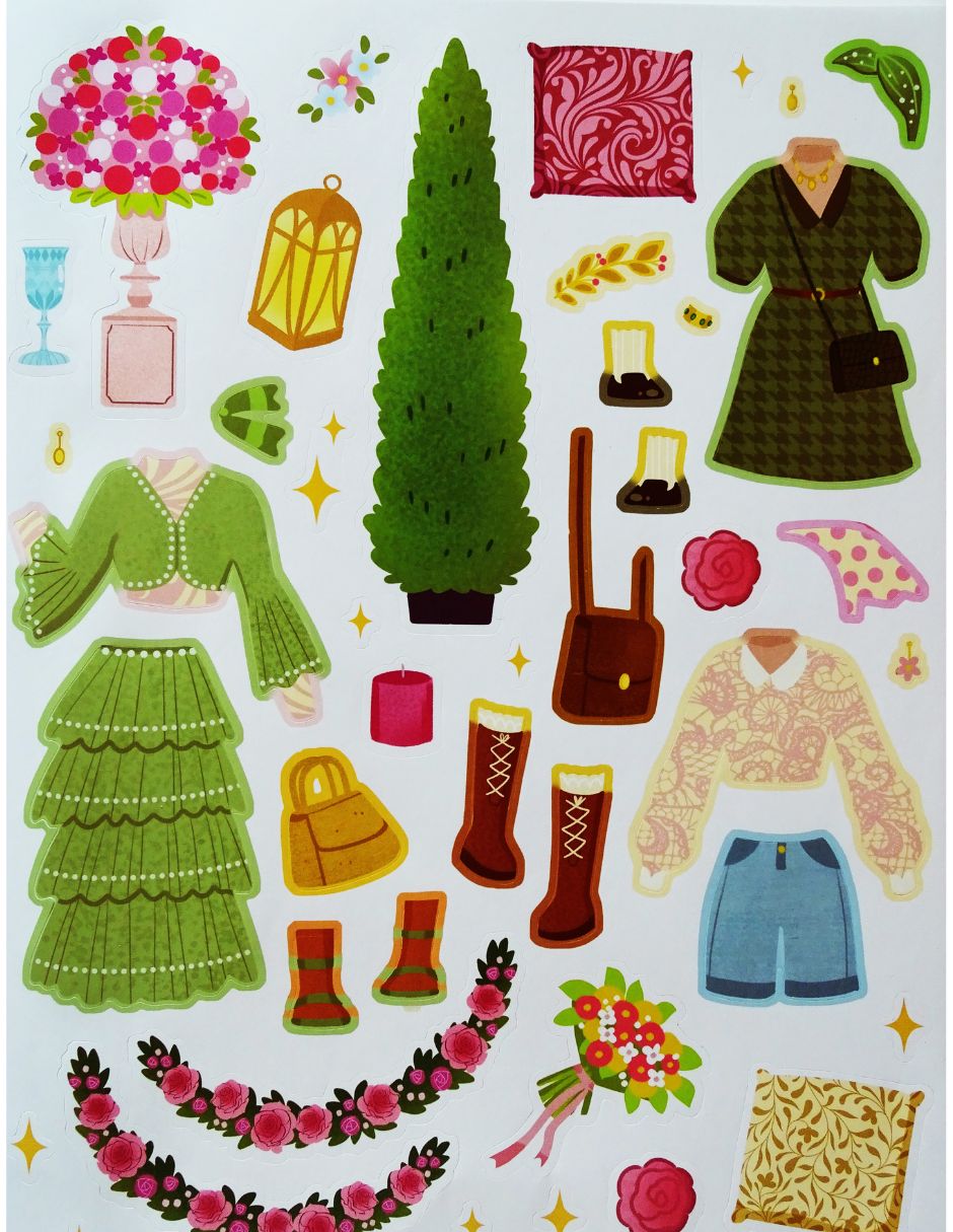 Libro Libro de Stickers Mi Estilo de Moda de Auzou 4