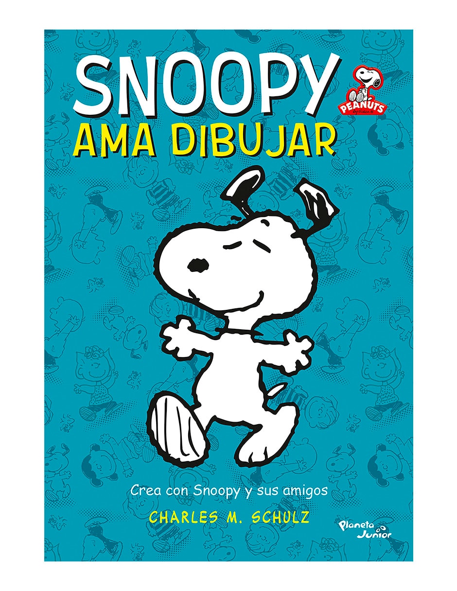 Libro Peanuts Snoopy Ama Dibujar de Charles M. Schulz 1