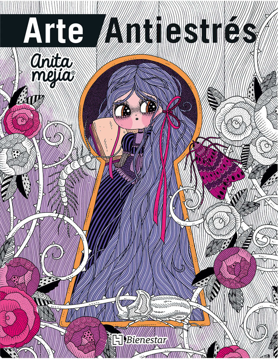 Libro Arte Antiestrés Anita Mejía de Ana María Mejía León