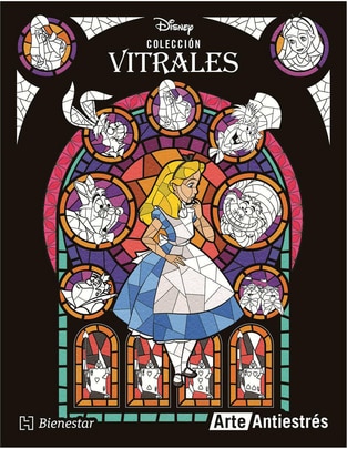 Libro Vitrales Alicia En El País de Las Maravillas de Graciela Iniestra Ramírez