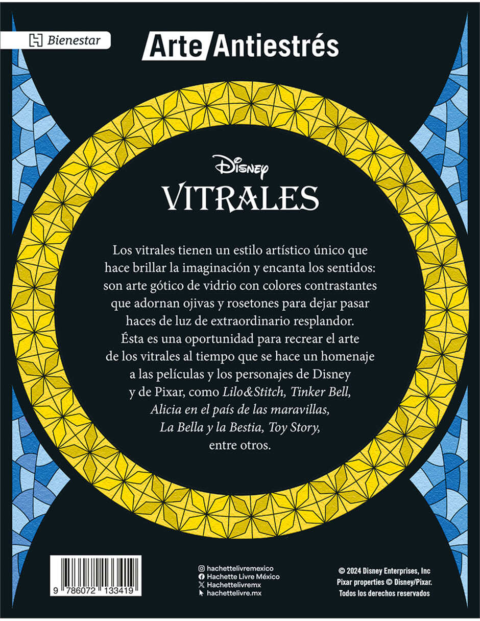 Libro Vitrales Alicia En El País de Las Maravillas de Graciela Iniestra Ramírez