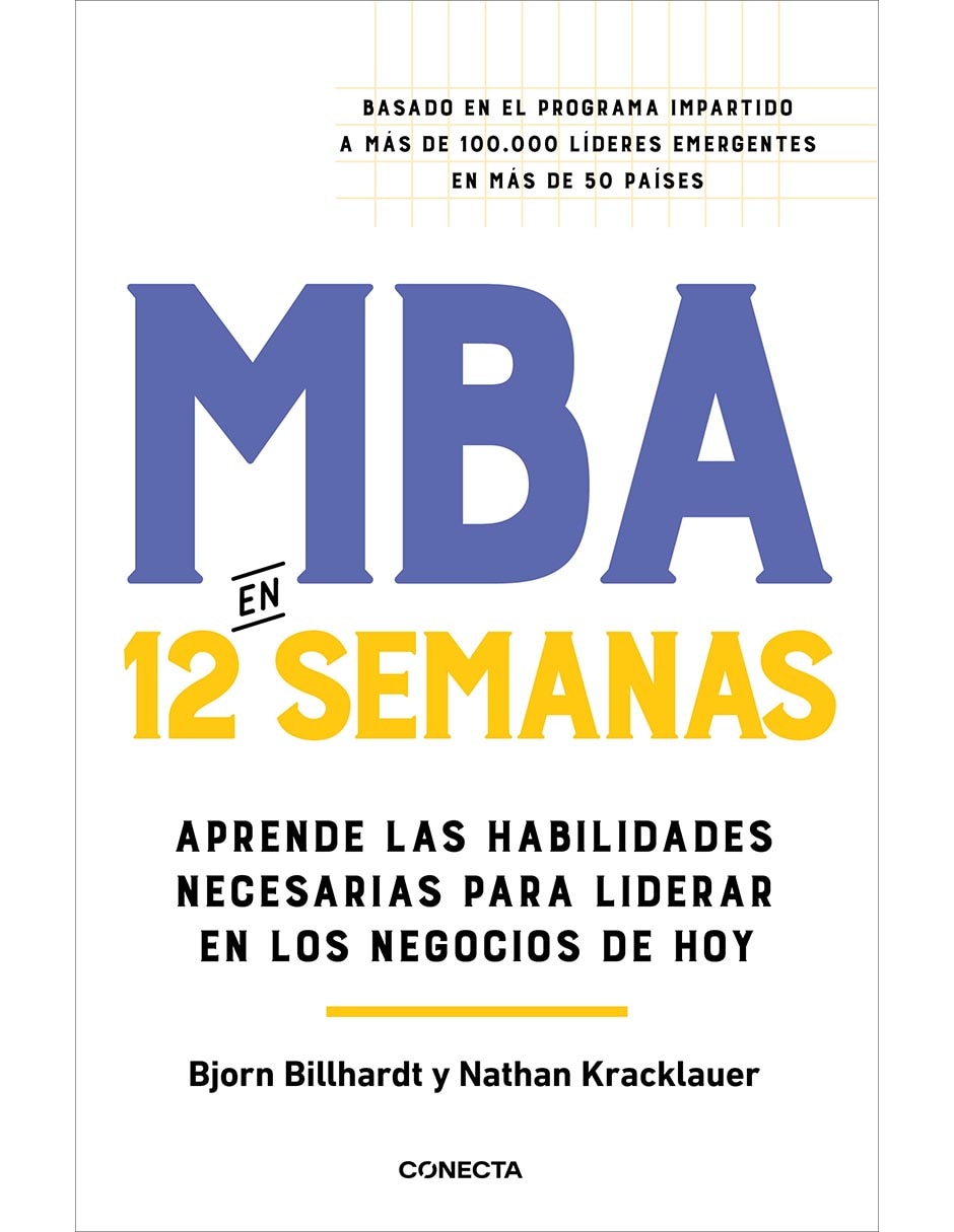 Libro MBA en 12 semanas de Ignacio Gómez Calvo/Bjorn Billhardt et al. 1