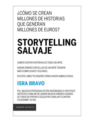 Libro Storytelling salvaje de Isra Bravo Libro Storytelling salvaje de Isra Bravo