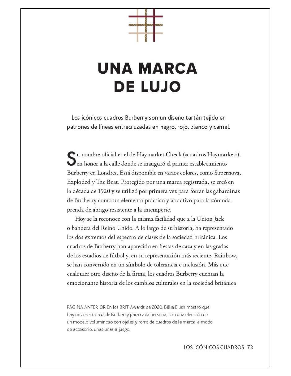 Libro Pequeño Libro de Burberry de Darla-Jane Gilroy 3