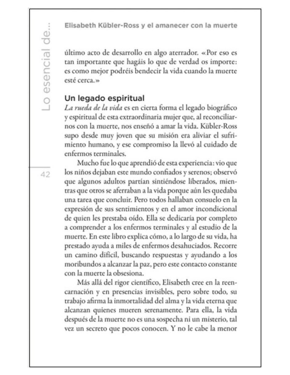 Libro Elisabeth Kübler-Ross y el amanecer con la muerte de Einar Nord