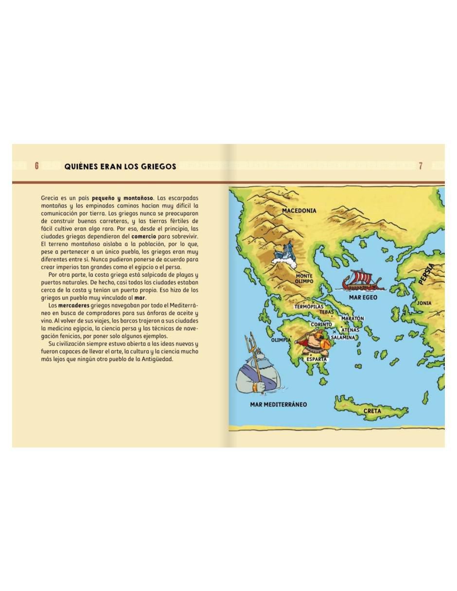 Libro Historia para Niños: La antigua Grecia de Miguel Ángel Saura