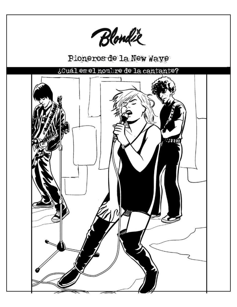 Libro Punk: Colorea y descubre de Fernando López Casado