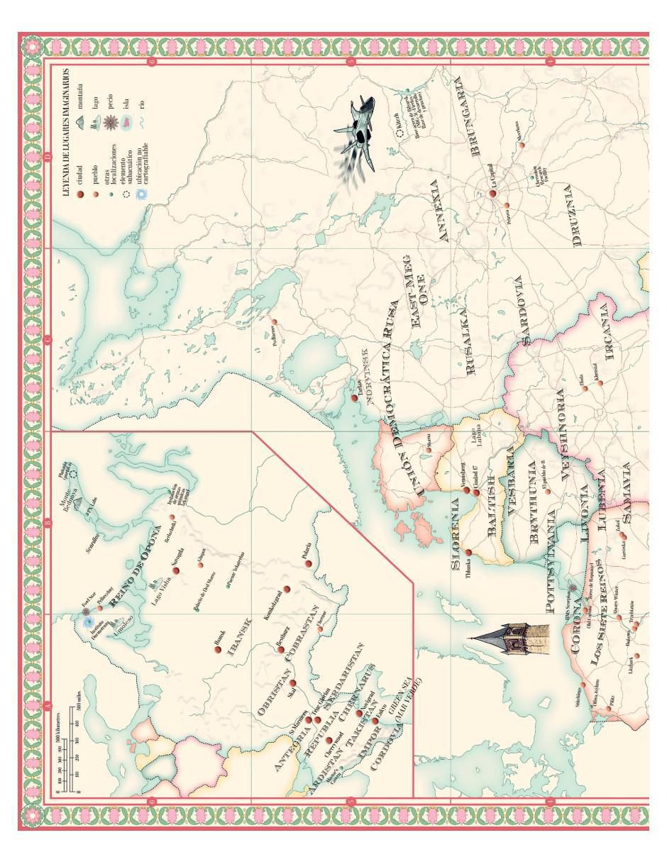 Libro Atlas de lugares imaginados de Matt Brown/Rhys B. Davies et al