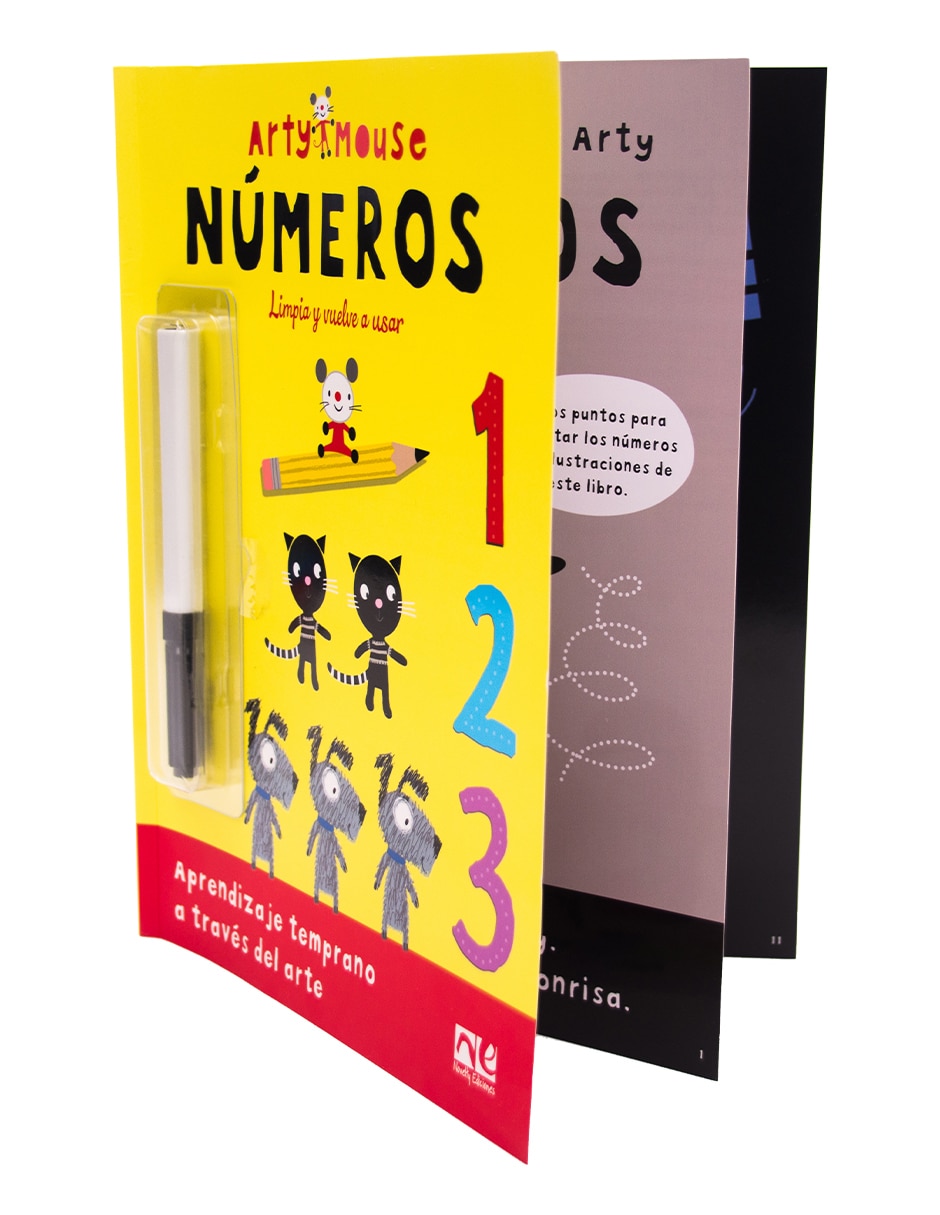 Libro de actividades Arty Mouse Números de Novelty