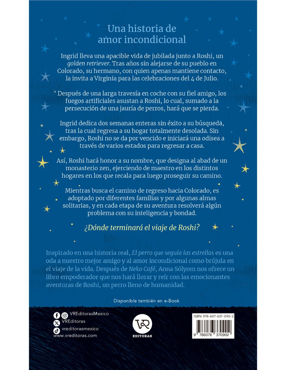 Libro El perro que seguía las estrellas de Anna Sólyom