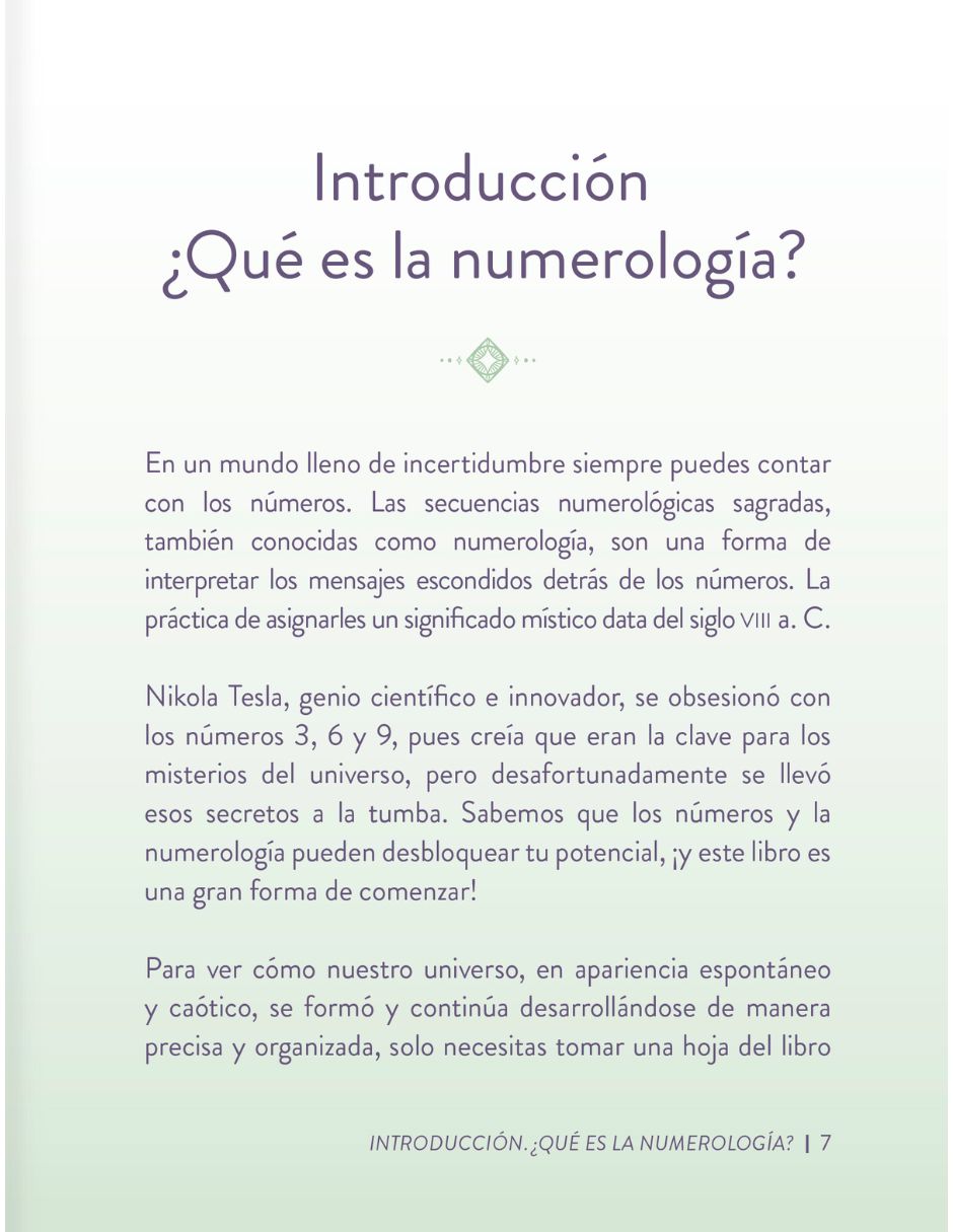 Libro La magia de la numerología de Carolyne Faulkner 6