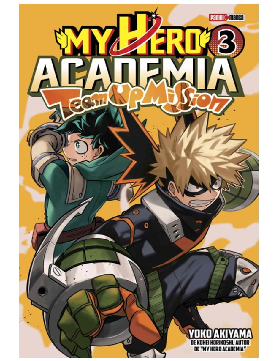 Manga My Hero Academia Team Up Mission No. 3