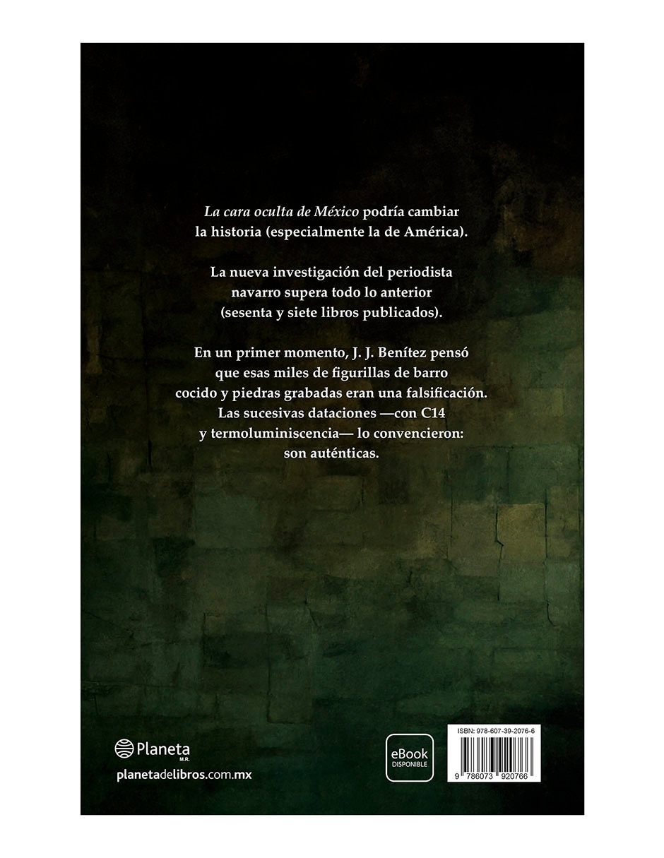 Libro La cara oculta de México de J J Benítez 2