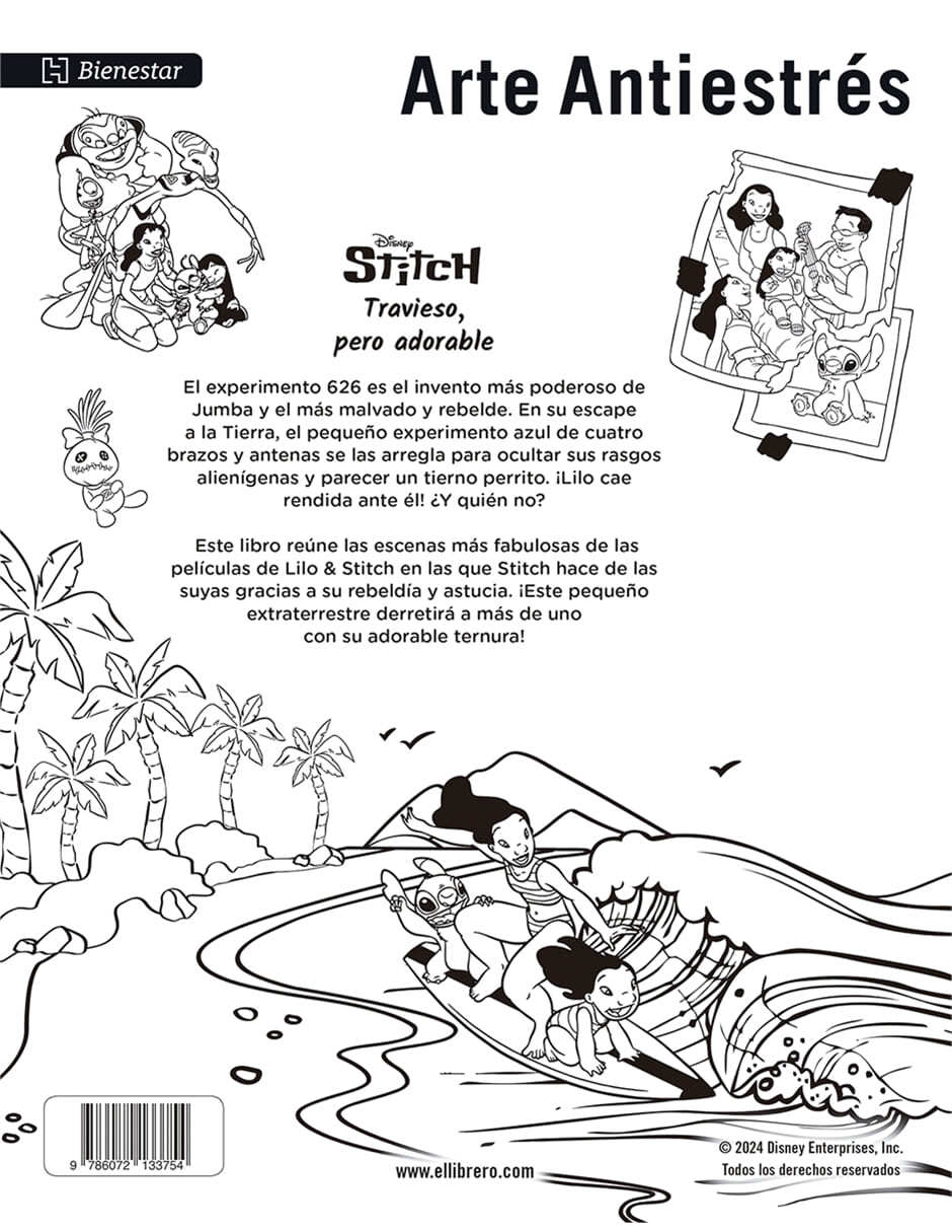 Libro Stich Desastroso pero adorable de Graciela Iniestra Ramírez