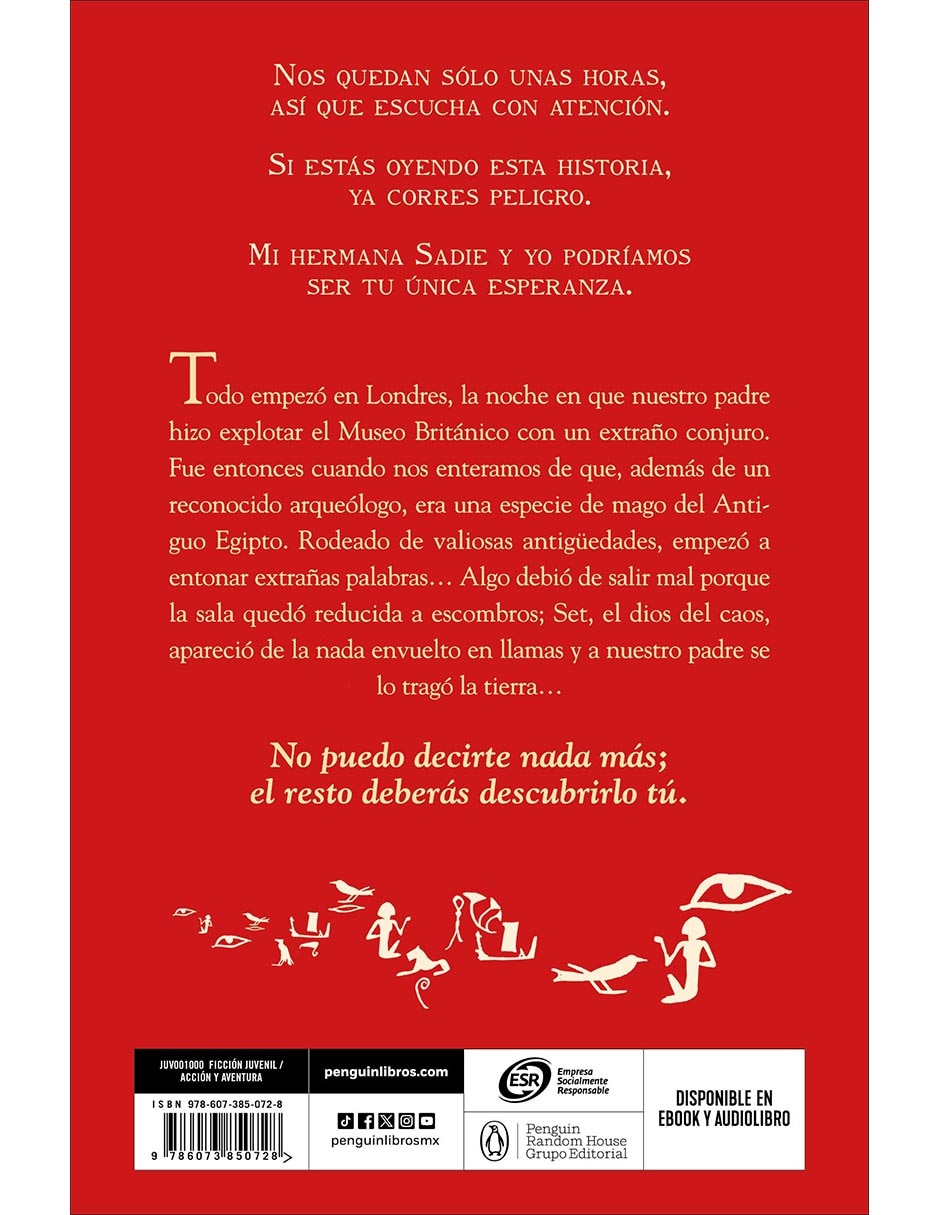 Libro La Pirámide Roja de Rick Riordan 2
