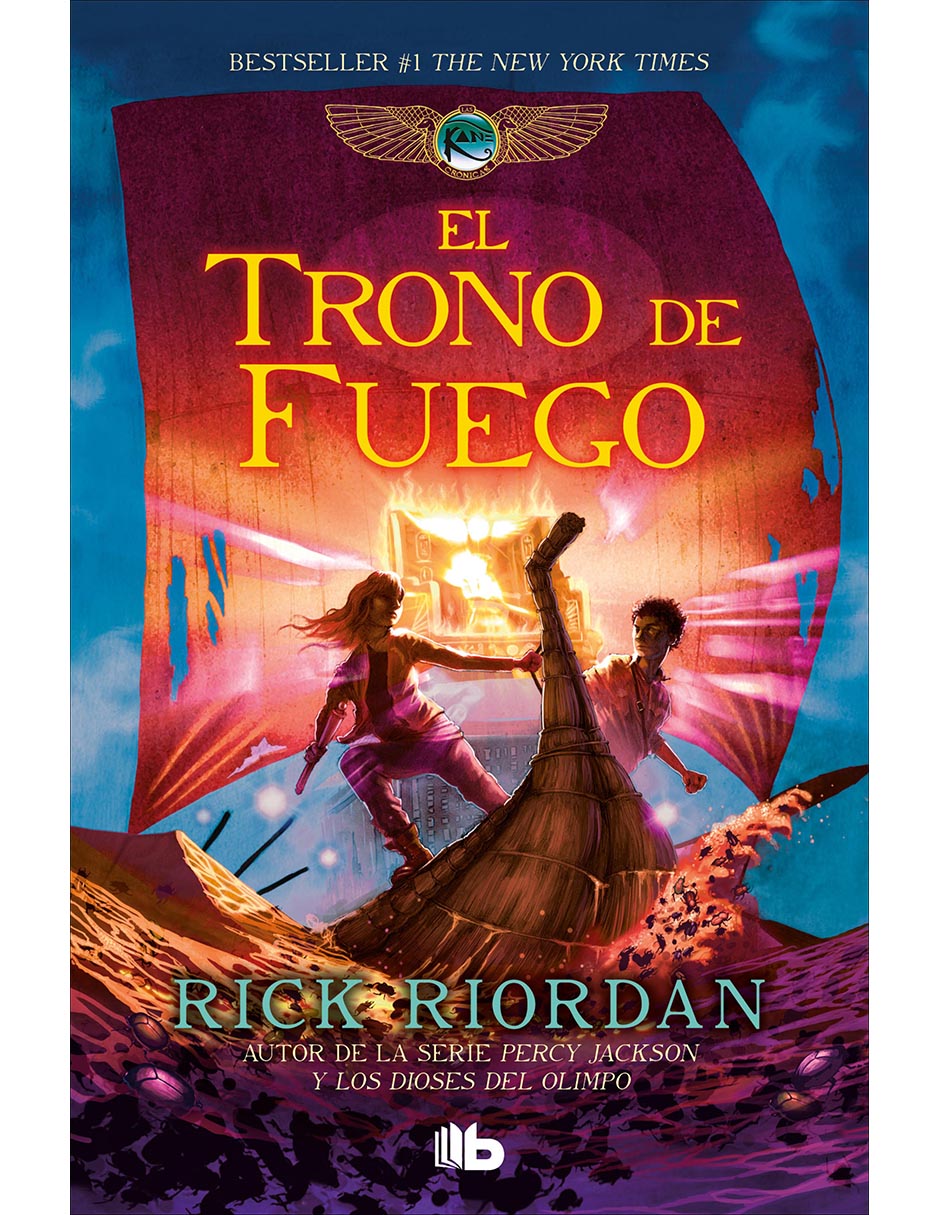 Libro El Trono de Fuego de Rick Riordan Libro El Trono de Fuego de Rick Riordan