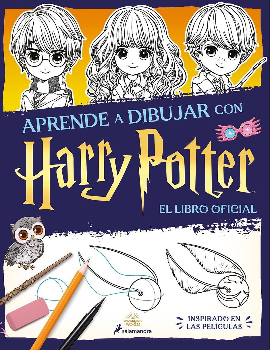 Libro APRENDE A DIBUJAR CON HARRY POTTER de J.K. ROWLING