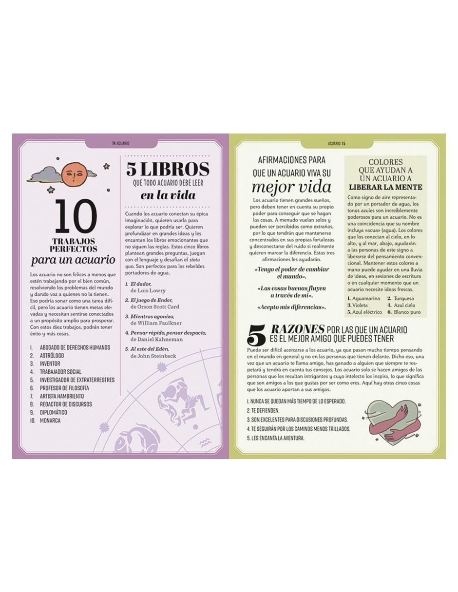 Libro Conexiones del zodiaco - guía de listas astrológicas de Alise Morales