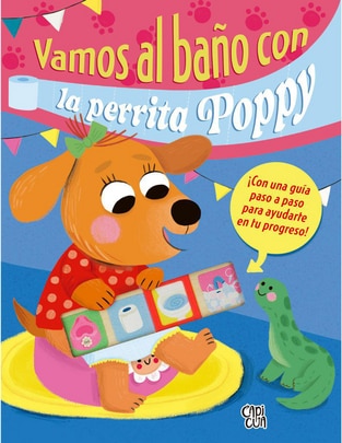 Libro Vamos al baño con la perrita Poppy de Edita Hajdu 1