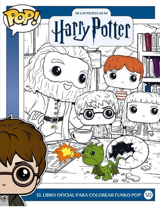 Libro Harry Potter. El libro oficial para colorear Funko POP! de VR Editoras