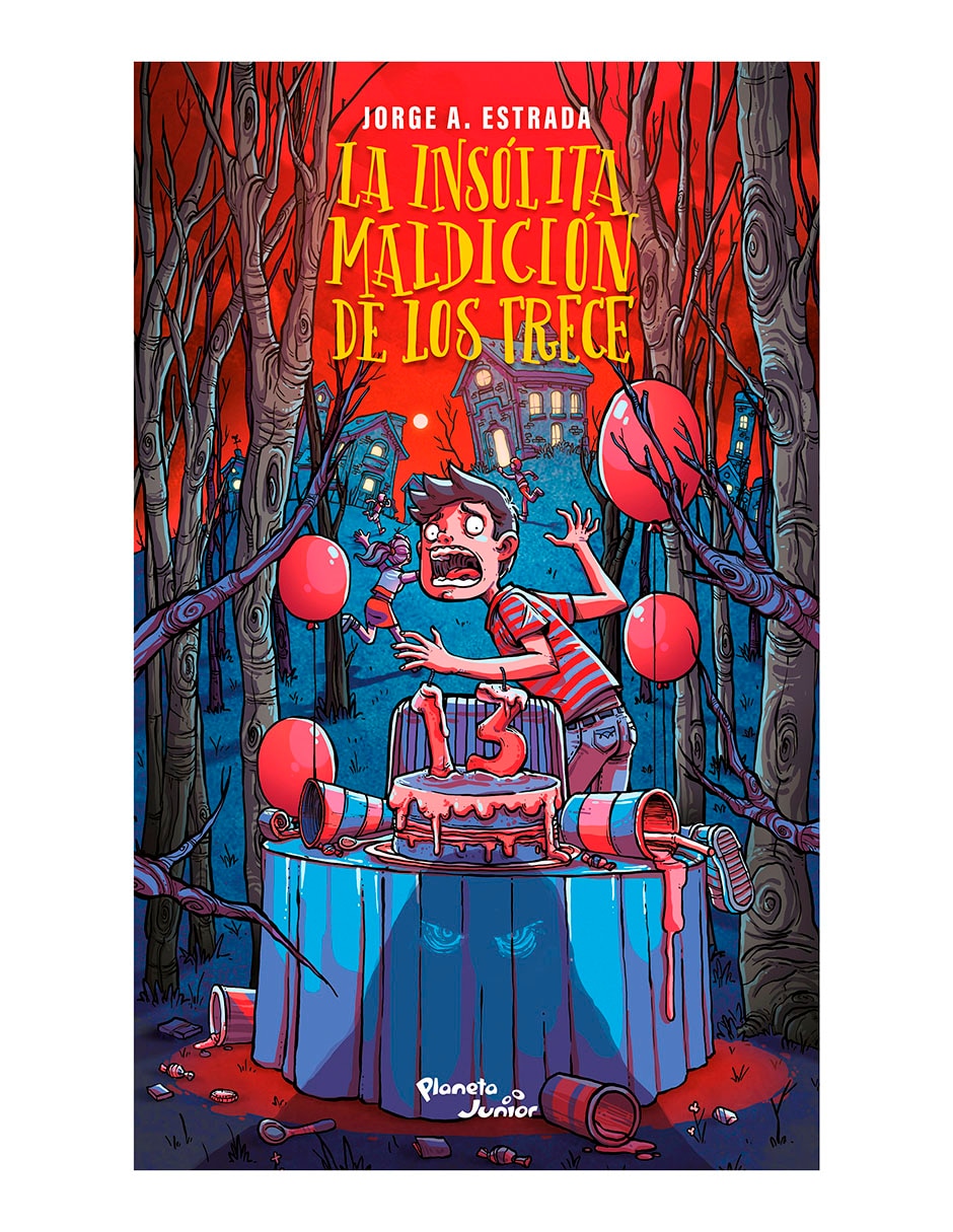 Libro La insólita maldición de los trece de Jorge A. Estrada
