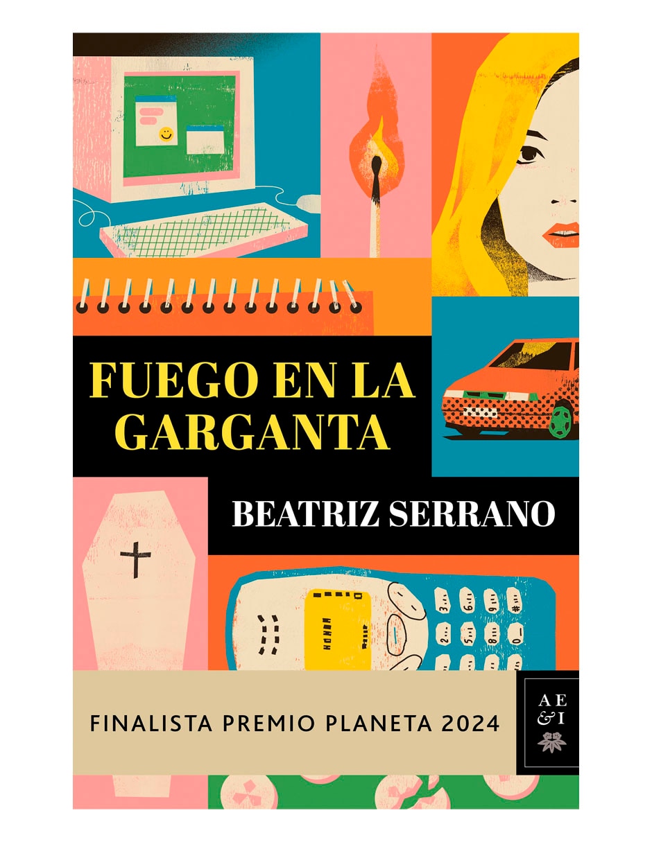 Imagen de producto Libro Fuego en la garganta de Beatriz Serrano