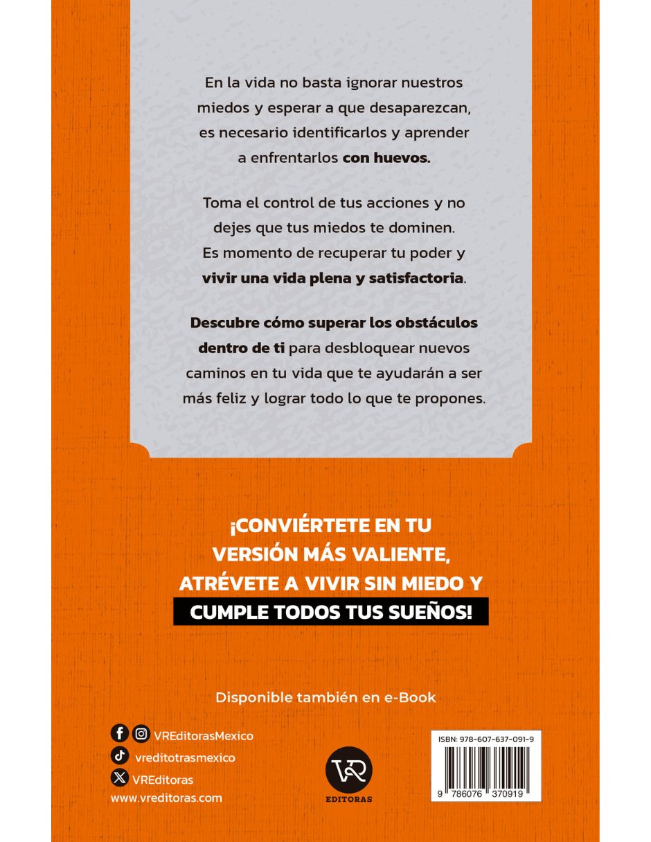Libro Sin Miedo y con Huevos de Mónica Borda