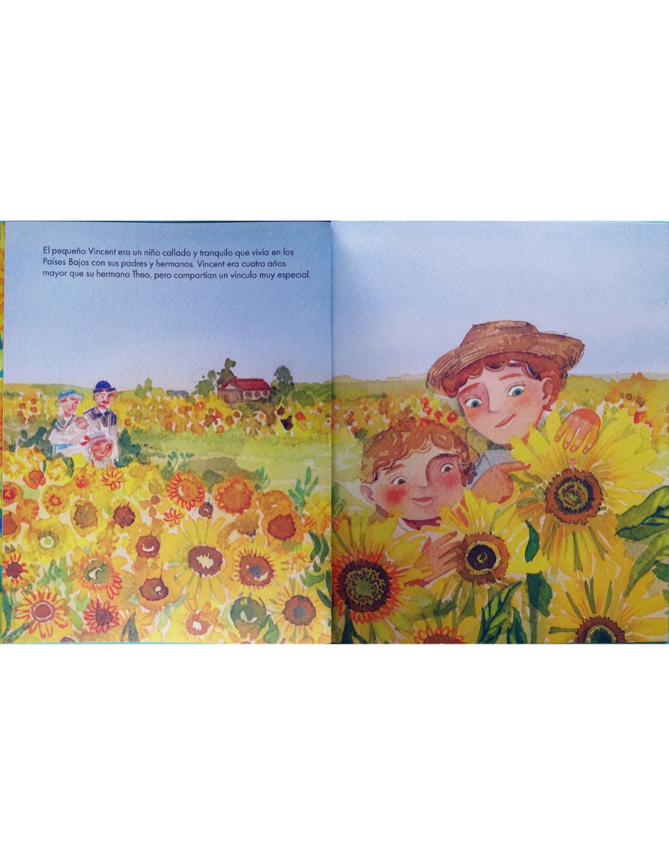 Libro VINCENT VAN GOGH, LITTLE PEOPLE, BIG DREAMS de María Isabel Sánchez Vergara
