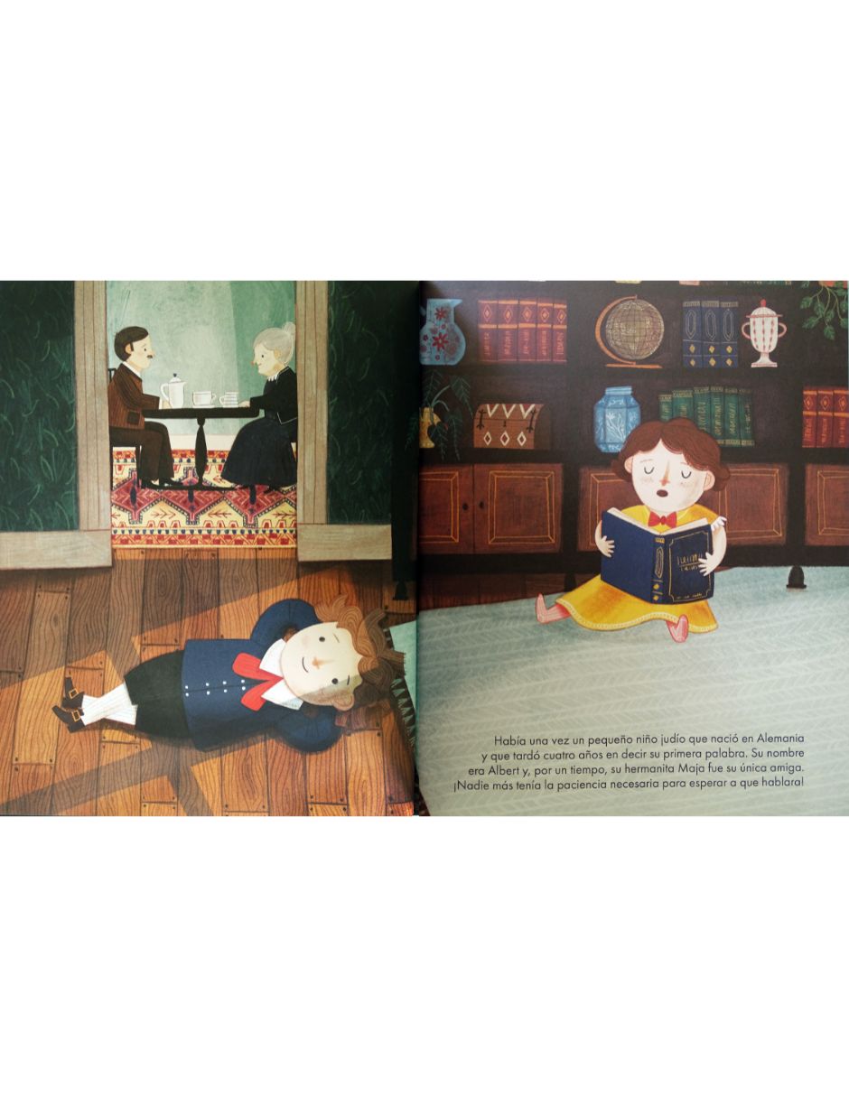 Libro Albert Einstein, little people, big dreams de María Isabel Sánchez Vergara