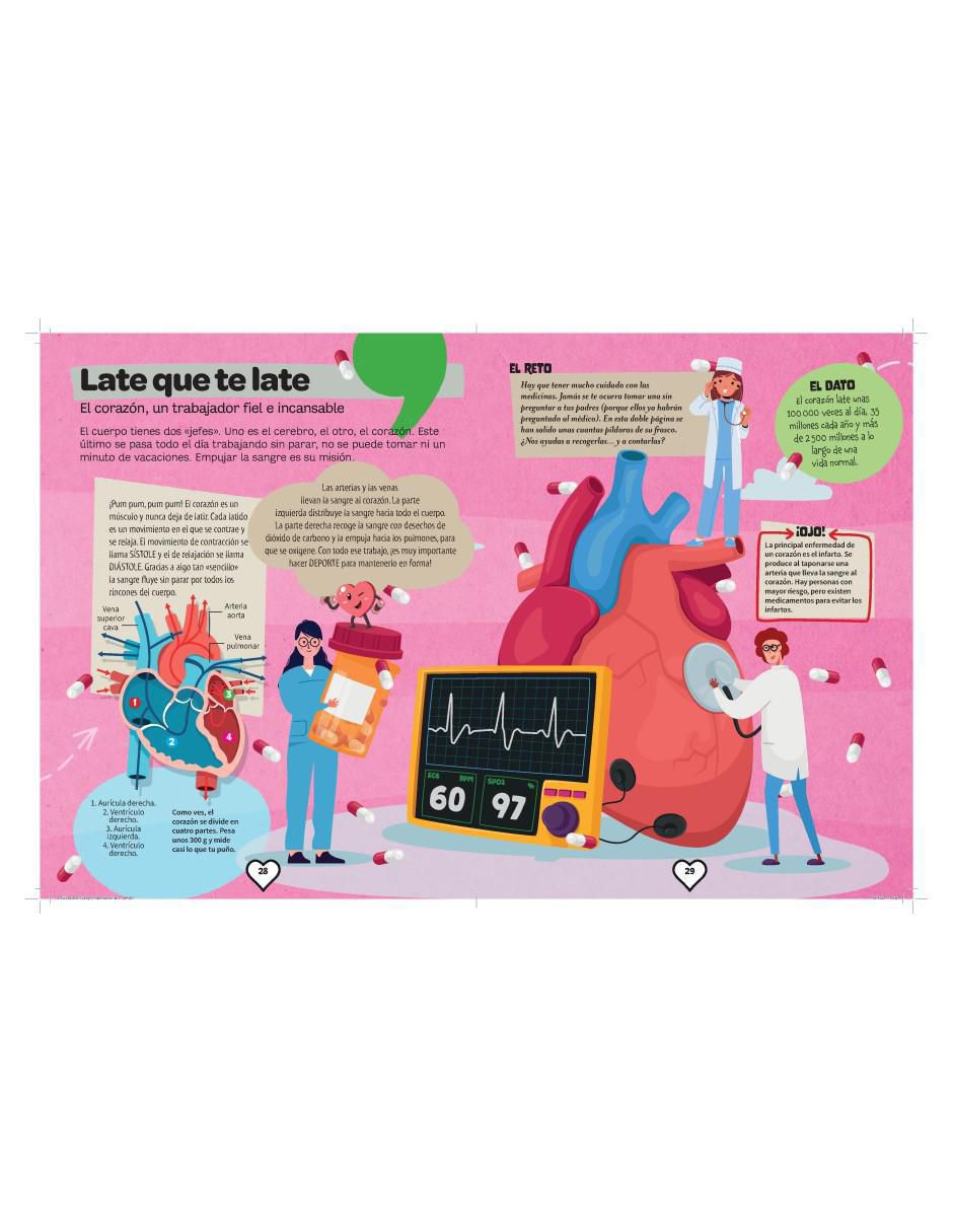 Libro Explora El Cuerpo Humano de Alberto Jiménez García