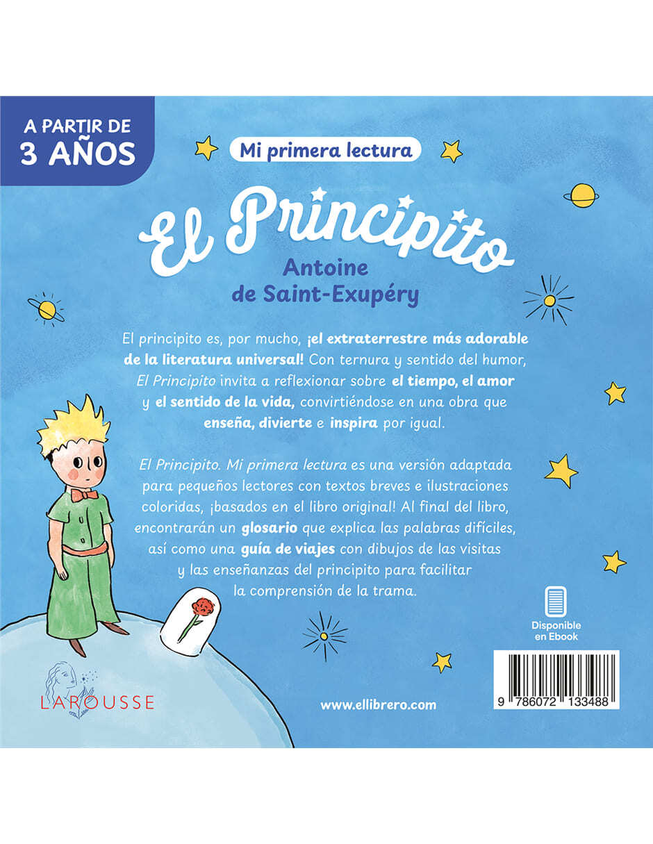 Libro El Principito. Mi primera lectura de Saint-Exupéry, Antoine