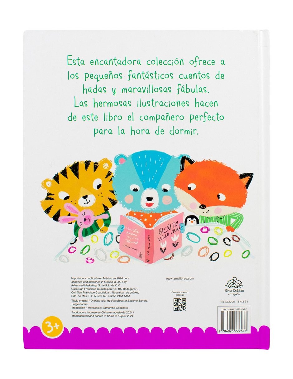 Libro Mi Primer Libro De Cuentos Para Dormir de Silver Dolphin 2