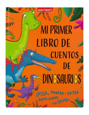 Libro Mi Primer Libro De Cuentos De Dinosaurios de Silver Dolphin