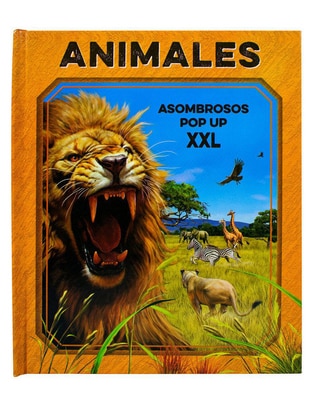 Libro Asombrosos Pop Up XXL: Animales de Silver Dolphin Libro Asombrosos Pop Up XXL: Animales de Silver Dolphin
