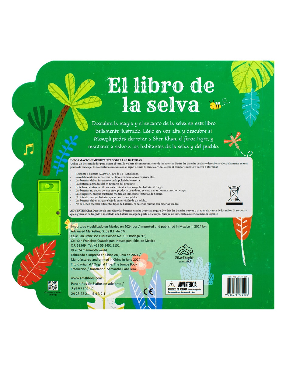 Libro El libro de la selva de Silver Dolphin 2