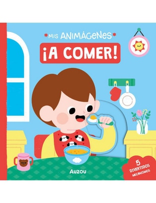 Libro Mis Animágenes ¡A Comer! de Clementine Derodit