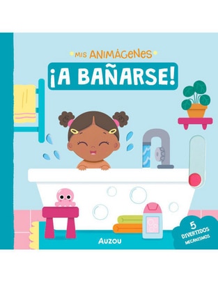 Libro Mis Animágenes ¡A Bañarse! de Emma Martinez 1