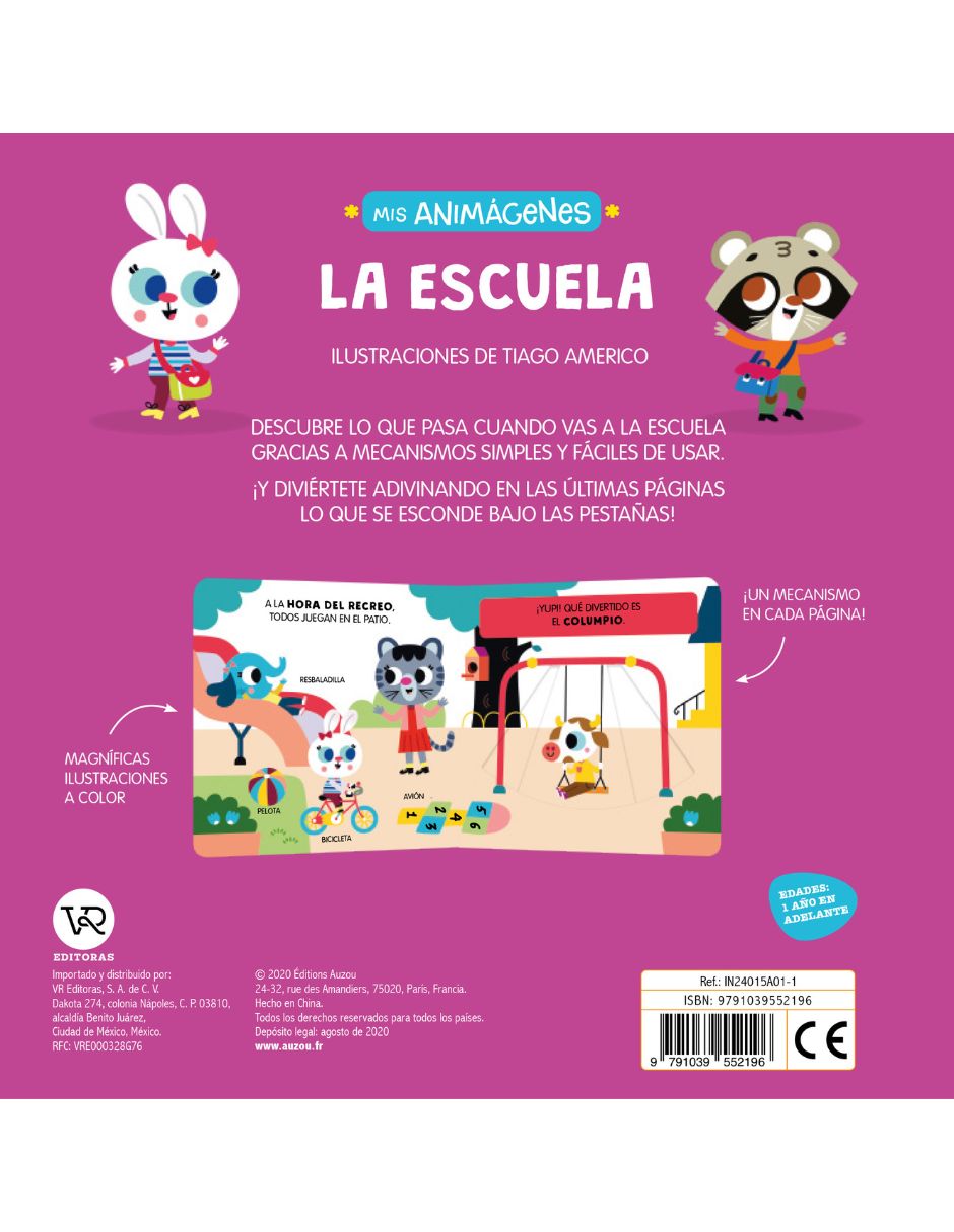 Libro Mis Animágenes La Escuela de Tiago Americo