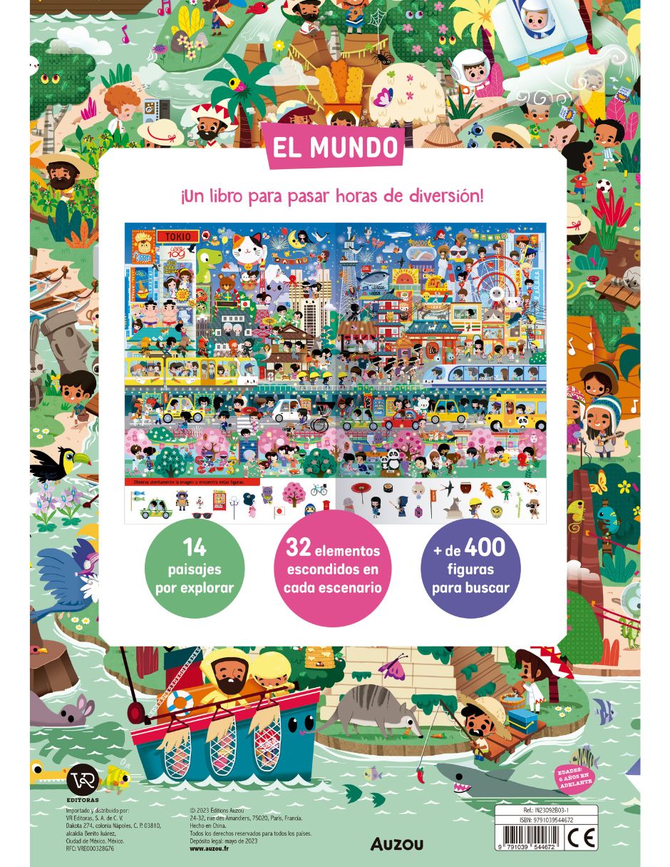 Libro Busca y Encuentra El Mundo de Auzou