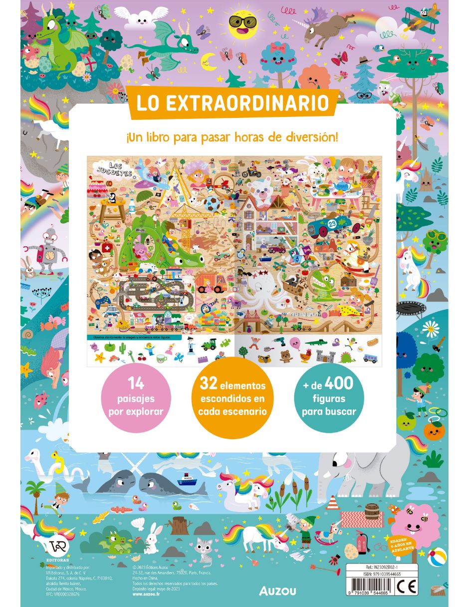 Libro Busca y Encuentra Lo Extraordinario de Auzou
