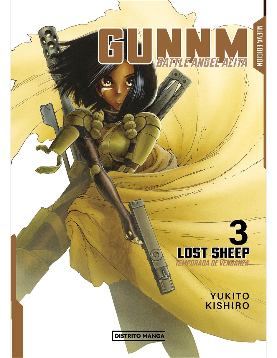 Cómic gunnm: battle angel alita 3
