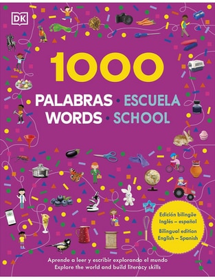 Libro 1000 palabras: escuela de 1