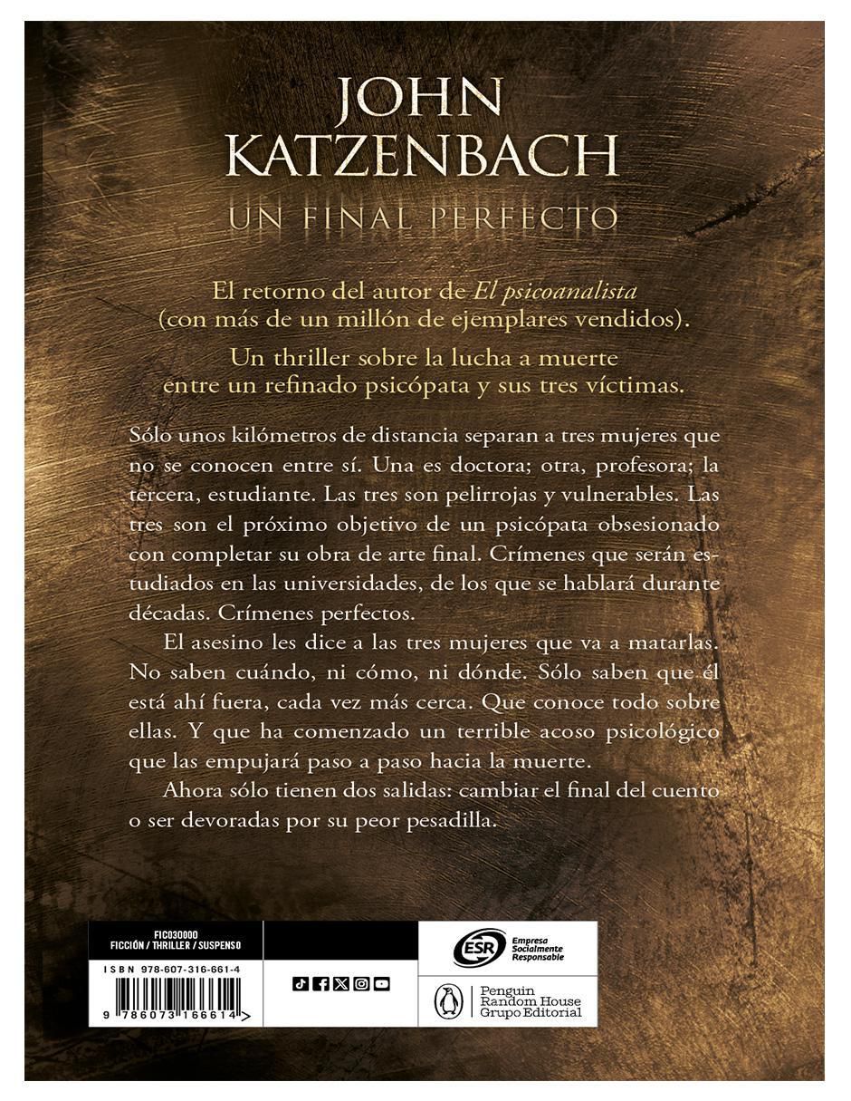 Libro Un Final Perfecto de 2