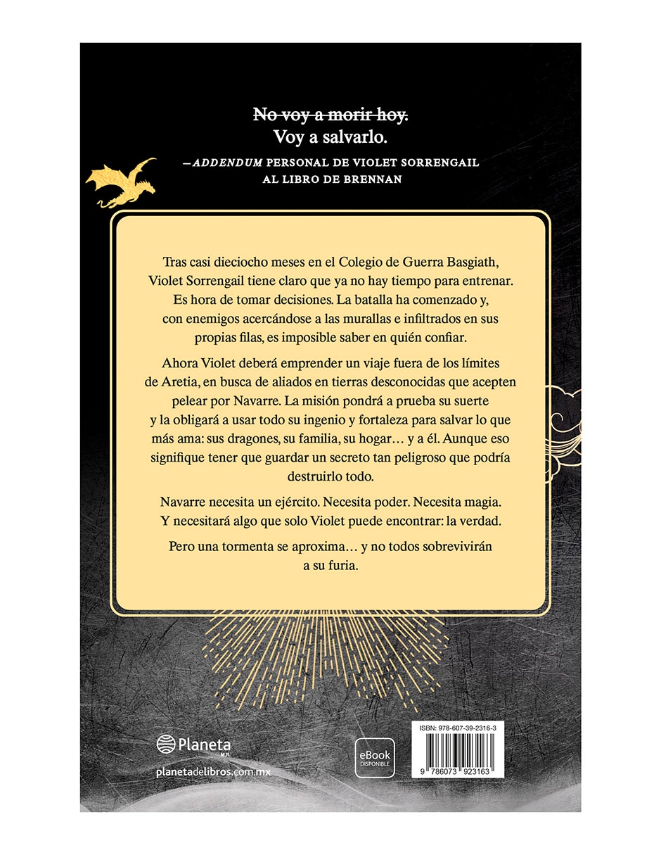 Libro Alas de Ónix de Rebecca Yarros