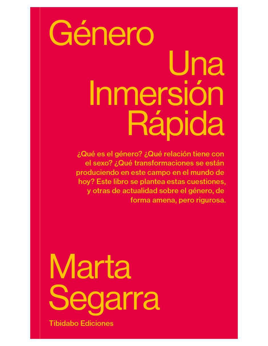 Imagen de producto Libro Género: Una inmersión rápida de Marta Segarra